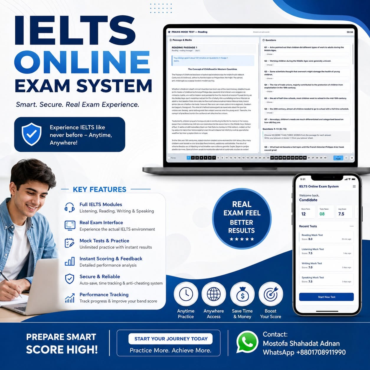 IELTS Online Exam System